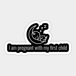 I'm Pregnant Sticker